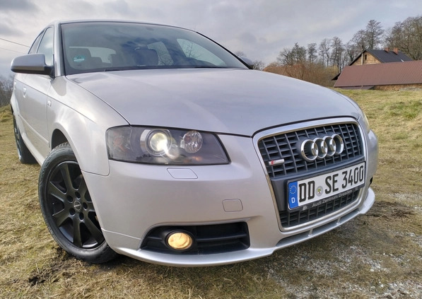 Audi A3 cena 16999 przebieg: 206700, rok produkcji 2007 z Chojnów małe 742